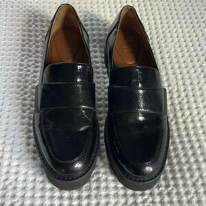 Chunky Patent Leather Loafers